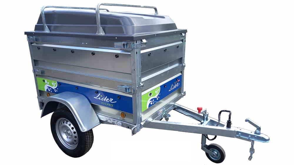 Alicante 39211 with Extension sides, ABS lid & Carry Bars