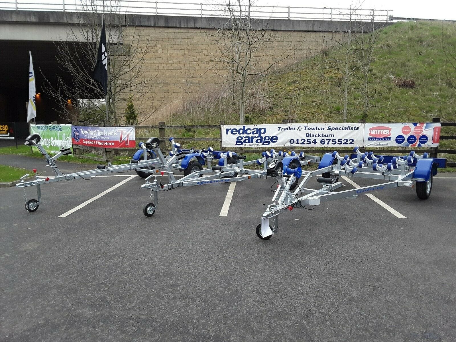 Sun Way Galaxy Boat Trailer Single-Axle Braked - G820M16 - Image 3