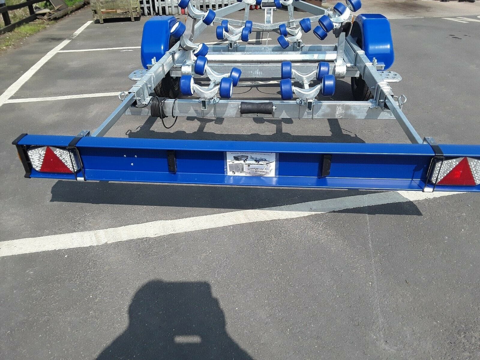 Sun Way Galaxy Boat Trailer Single-Axle Braked - G820M16 - Image 4