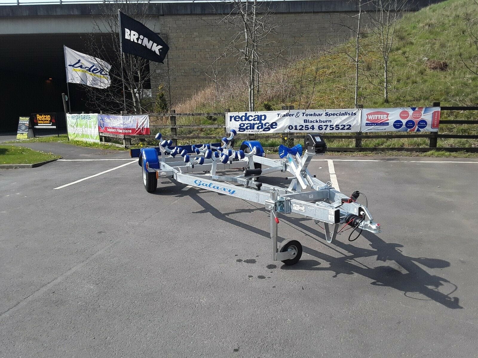 Sun Way Galaxy Boat Trailer Single-Axle Braked - G820M16 - Image 7