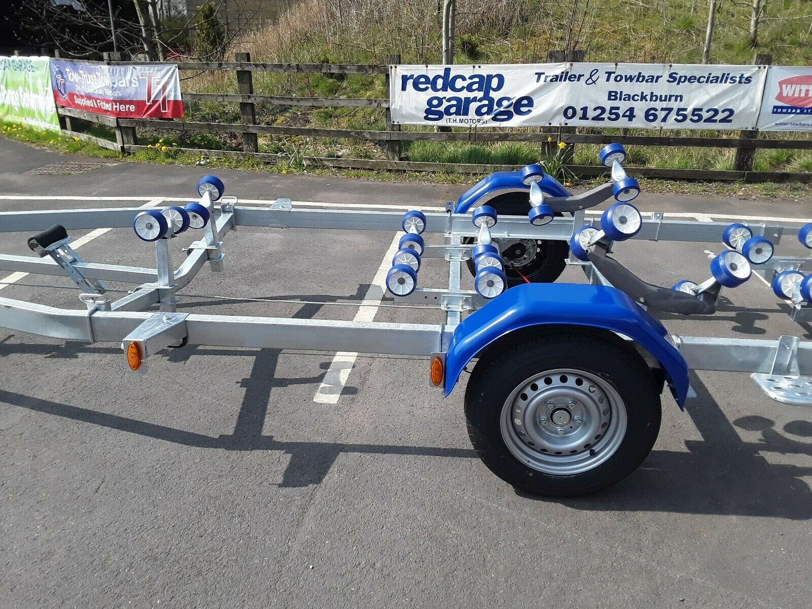 Sun Way Galaxy Boat Trailer Single-Axle Braked - G820M16 - Image 9