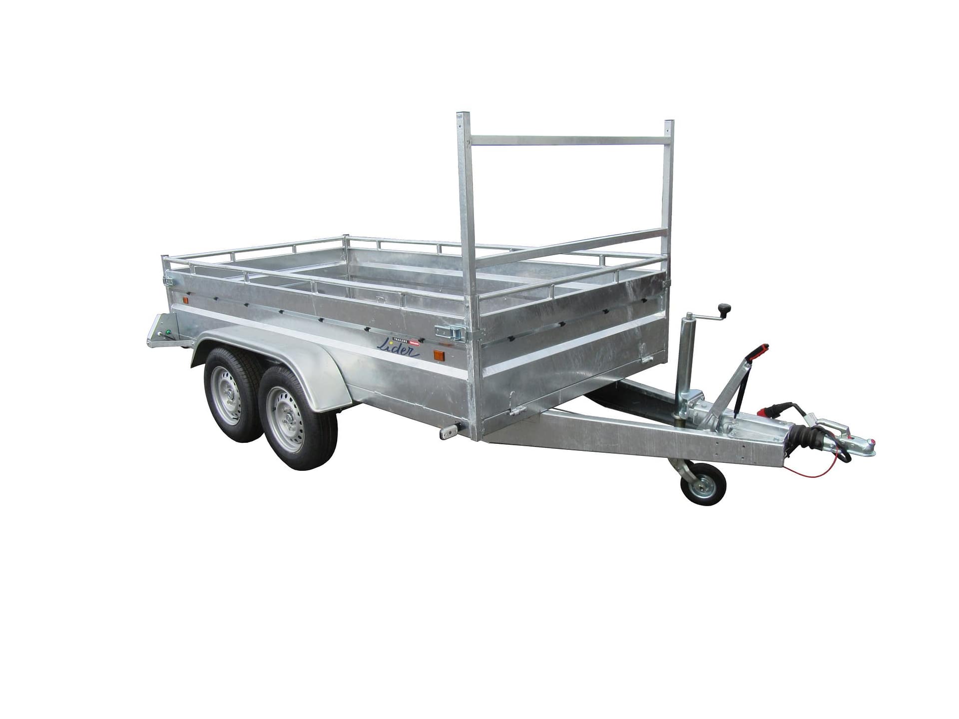 Lider Robust Trailer Braked Twin Axle 2500kg Gross Weight with Ramp Tailgate Kit – 38398 - Image 4