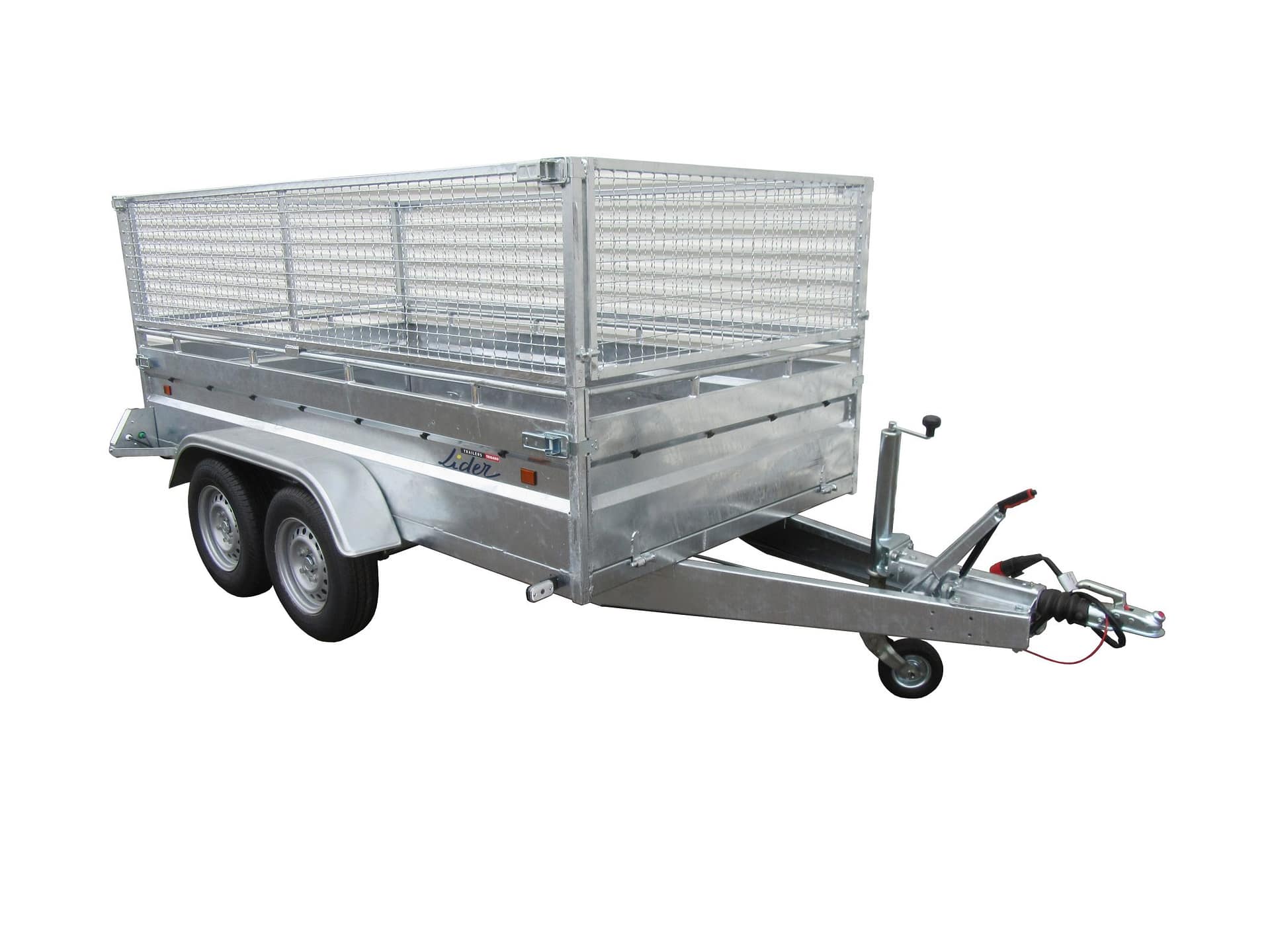 Lider Robust Trailer Braked Twin Axle 2500kg Gross Weight with Ramp Tailgate Kit – 38398 - Image 3