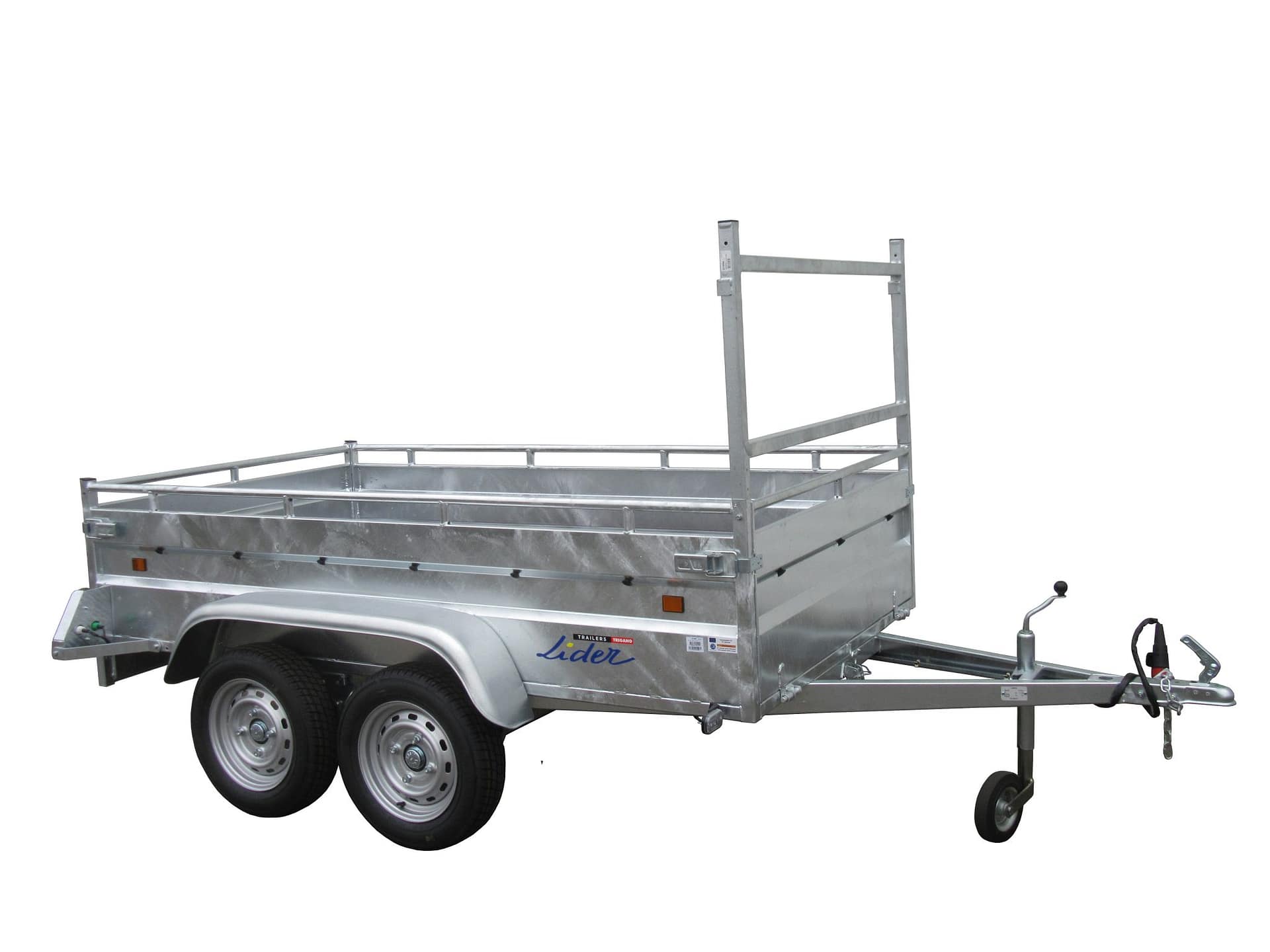 Lider Robust Trailer Unbraked Twin Axle 750kg Gross Weight – 39394 - Image 4