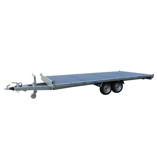 Lider Flatbed 32660 Braked 3500kg gw 506 x 215cm bed (wheels underneath)