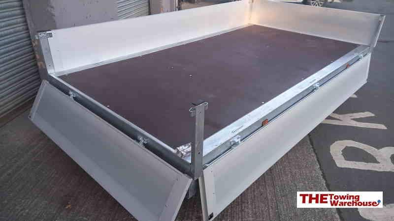 Lider Flatbed Braked Twin-Axle Trailer 306 x 170 cm 2500kg with Aluminium Side Kit - 34620 - Image 5