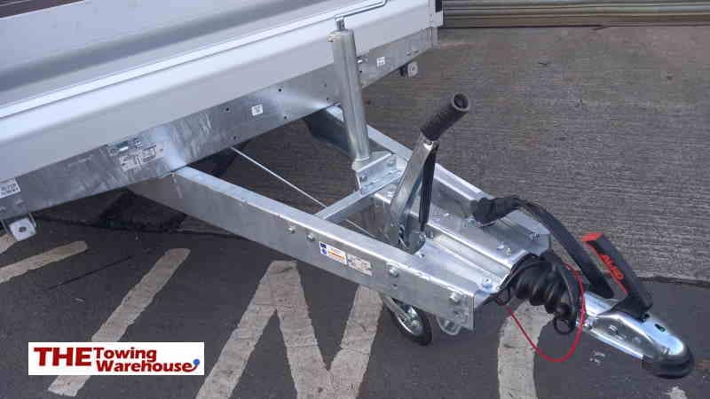 Lider Flatbed Braked Twin-Axle Trailer 306 x 170 cm 2500kg with Aluminium Side Kit - 34620 - Image 2
